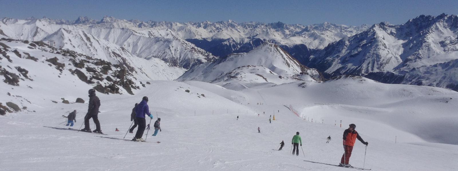 skieën in Ischgl