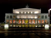 Leipzig - opera gebouw Duitsland