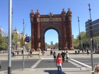 Barcelona - Arc De Triomph in Barcelona